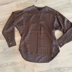 Sanctuary silk blouse